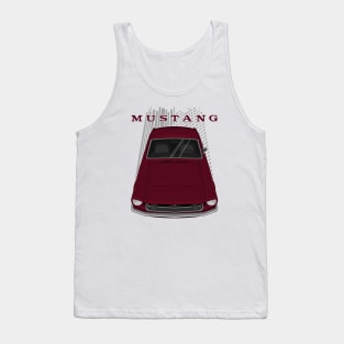 Ford Mustang Fastback 1968 - Royal Maroon Tank Top